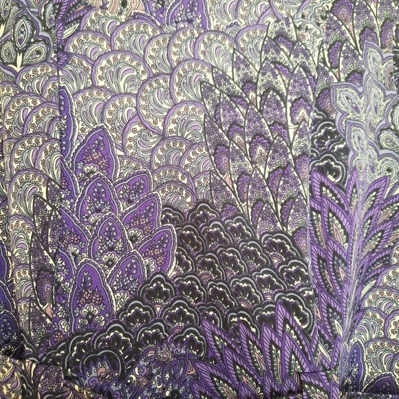 ILE New York Paisley Print Sheath Dress Sz 16 - Picture 10 of 10